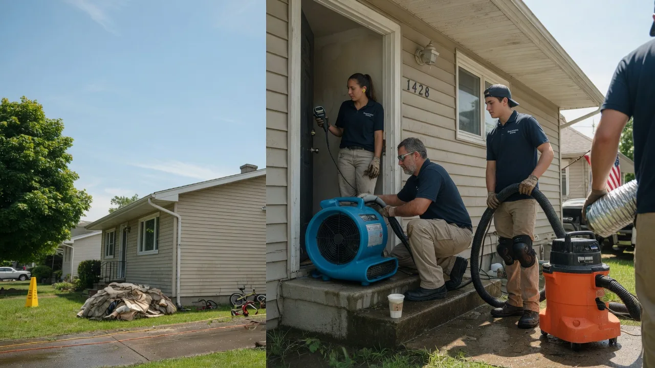 Water Damage Restoration in Butlerville, IN near me